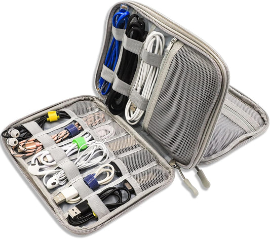 Teskyer Waterproof Electronics Organizer Bag