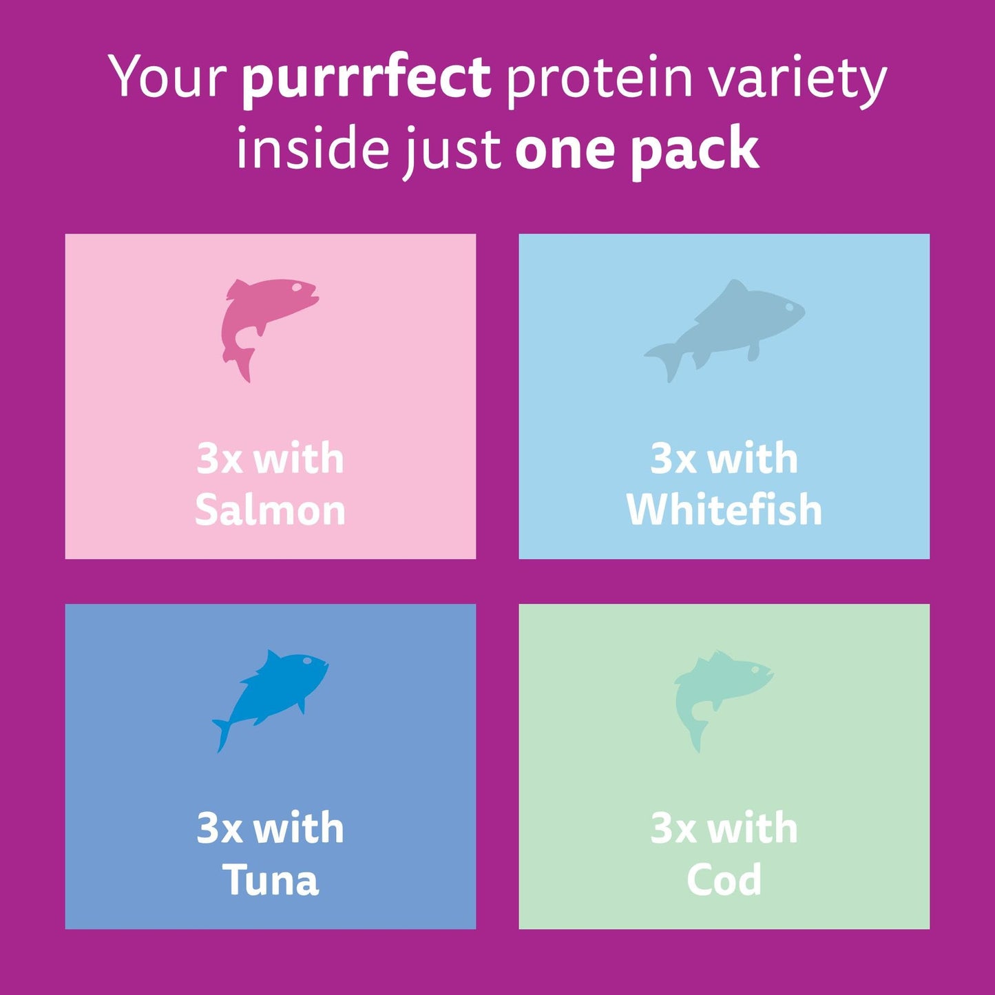 whiskas 1 plus Adult Mixed Selection in Jelly 84 Pouches, Adult Wet Cat Food, Megapack (84 x 85 g)