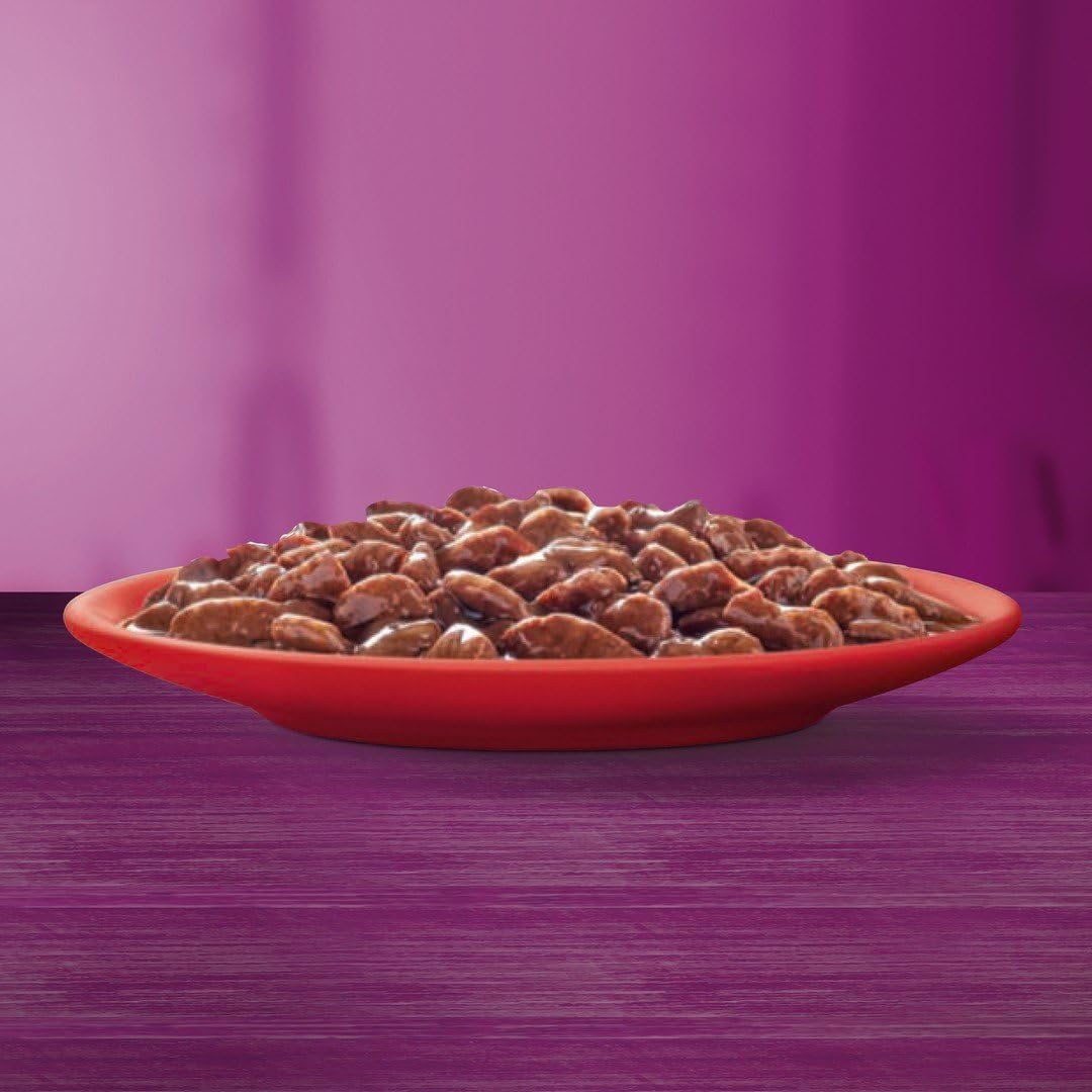 whiskas 1 plus Adult Mixed Selection in Jelly 84 Pouches, Adult Wet Cat Food, Megapack (84 x 85 g)
