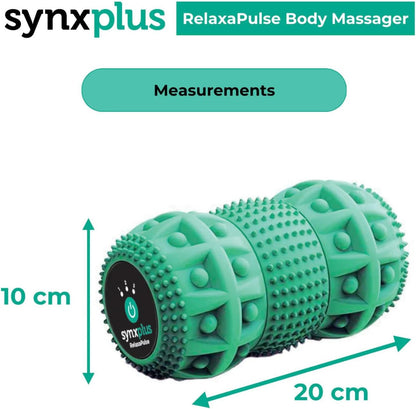 SynxPlus RelaxaPulse Vibrating Massage Roller