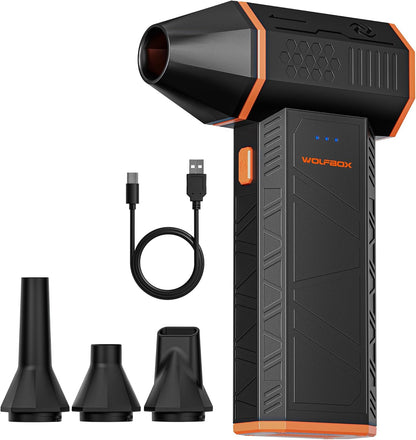 WOLFBOX MF50 Air Duster – 110,000 RPM