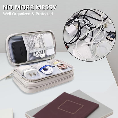 Teskyer Waterproof Electronics Organizer Bag