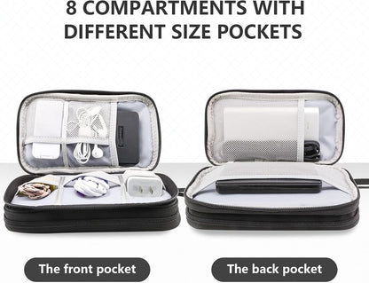 Teskyer Waterproof Electronics Organizer Bag