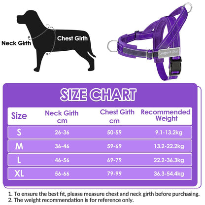Eyein No Pull Reflective Dog Harness & Lead Set