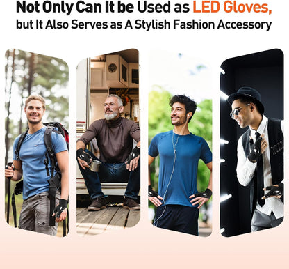 BIIB LED Light Gloves for Men