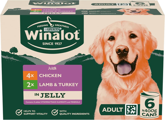 WINALOT Sunday Dinner Mixed in Gravy Wet Dog Food 40x100g