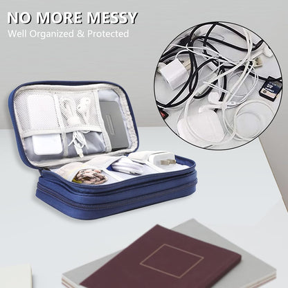 Teskyer Waterproof Electronics Organizer Bag