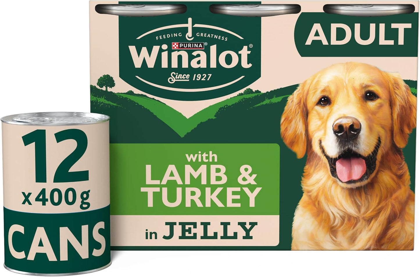 WINALOT Sunday Dinner Mixed in Gravy Wet Dog Food 40x100g