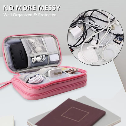 Teskyer Waterproof Electronics Organizer Bag
