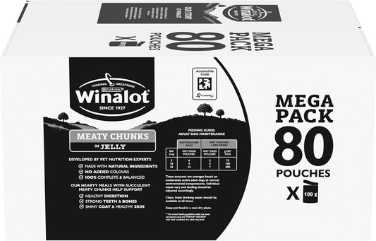 WINALOT Sunday Dinner Mixed in Gravy Wet Dog Food 40x100g