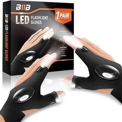 BIIB LED Light Gloves for Men