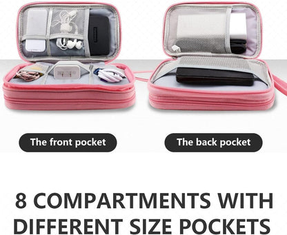 Teskyer Waterproof Electronics Organizer Bag