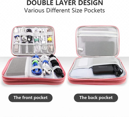 Teskyer Waterproof Electronics Organizer Bag