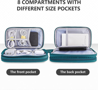 Teskyer Waterproof Electronics Organizer Bag