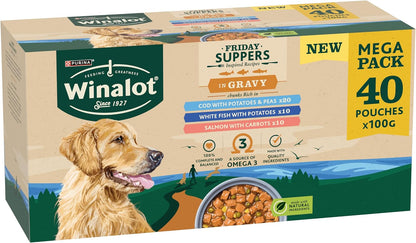 WINALOT Sunday Dinner Wet Dog Food
