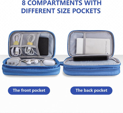 Teskyer Waterproof Electronics Organizer Bag
