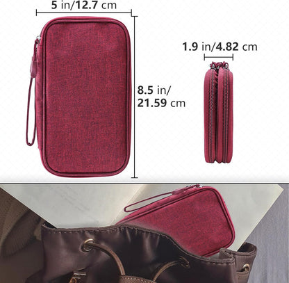 Teskyer Waterproof Electronics Organizer Bag