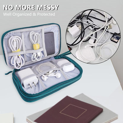 Teskyer Waterproof Electronics Organizer Bag