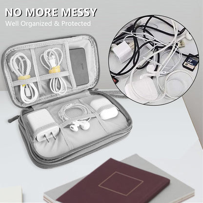 Teskyer Waterproof Electronics Organizer Bag