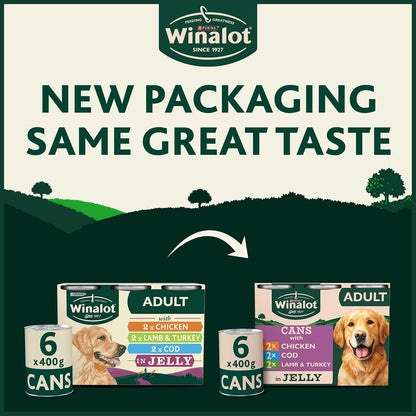 WINALOT Sunday Dinner Wet Dog Food