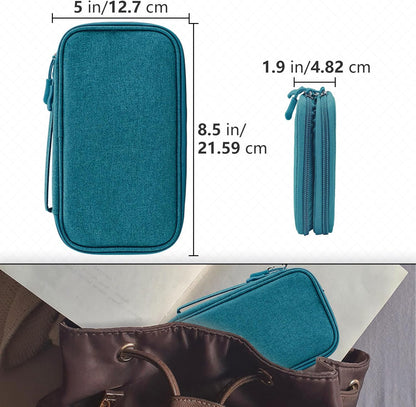 Teskyer Waterproof Electronics Organizer Bag