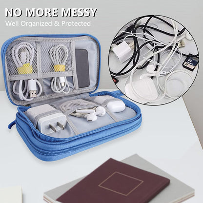 Teskyer Waterproof Electronics Organizer Bag