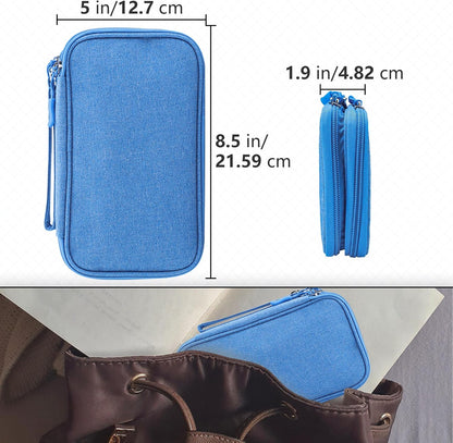 Teskyer Waterproof Electronics Organizer Bag