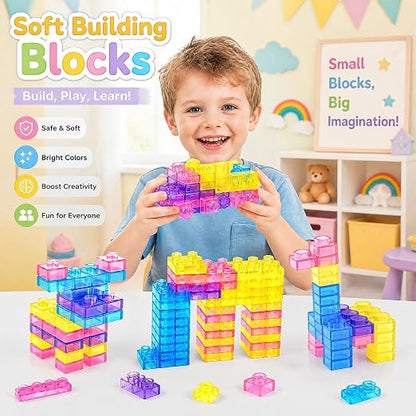 40-Piece Sensory Building Blocks Toy