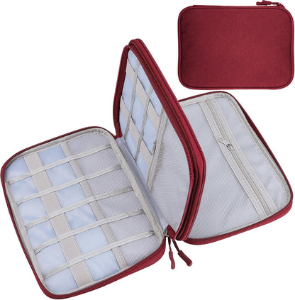 Teskyer Waterproof Electronics Organizer Bag