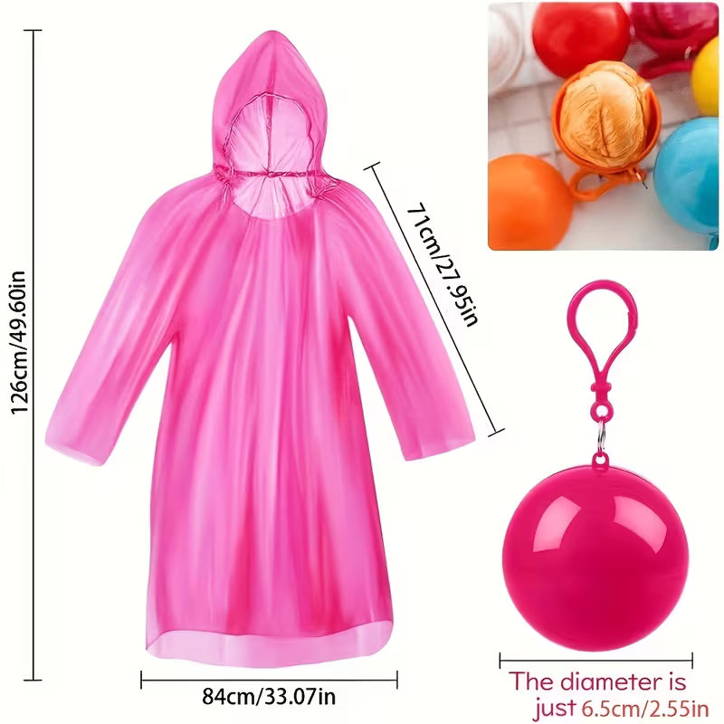 Pack Emergency Rain Ponchos
